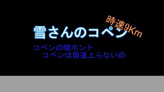 雪さんのコペン時速9km コペンの嘘ホント、コペンは坂道上らないの？