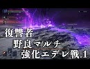 【エルデンリングナイトレイン】割と事故った復讐者×野良マルチで強化エデレに勝った戦闘