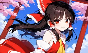 【第17回東方ニコ童祭】Zephyr Girl  博麗霊夢-印象曲   feat.鏡音リン・レン
