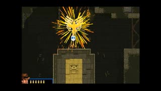 【実況】へっぽこアベル世界平和のためアニキ達と大暴れ？（Broforce）追加ミッション5