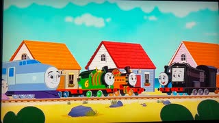 きかんしゃトーマス　「いえをはこぶほうほう」