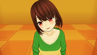 【UNDERTALE×MMD】Stronger Than You Chara ver【自作VRoid】