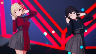 【MMD リコリスリコイル】《Chisato Nishikigi (錦木 千束) Takina Inoue (井ノ上 たきな)》~《HIMEHINA『V』》