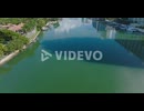High angle view of turquoise water surface