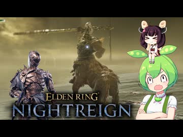 夜渡り上手ずんだもんたん【ELDEN RING NIGHTREIGN】（執行者ソロ、常夜フルゴール）■19