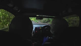 【ラリー車載】無念のバースト...  MSCCラリー in MIKABO 2025 SS4 West Mikabo 2
