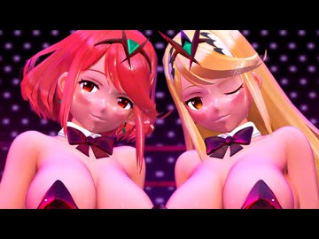 【MMD】ホムラ＆ヒカリでHelltakerご指名解禁腰振りダンス【健全Ver】
