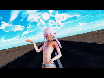 【Ray-mmd】日焼けしたゆかりさんがRoute66でSpicy