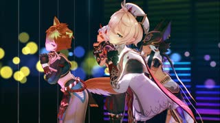 【原神 MMD】テイワット男子(4月～6月生誕祭)【アイドル(YOASOBI)】