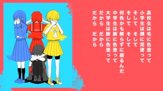 パレットには君がいっぱい　covered by音街ウナ