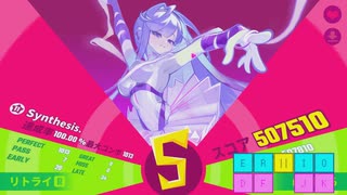 [MUSEDASH] Synthesis. 名人(裏譜面) ☆11 100.00%