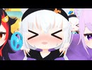 【3Dアニメ】□ハッピージャムジャムきゃっきゃっきゃっ！【ホロライブ切り抜き/白上フブキ/猫又おかゆ/大神ミオ】