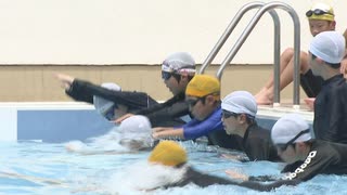 北九州市の小学校で水泳授業を再開　複数の児童が湿疹などの症状で一時中止から1週間　福岡