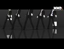 【MMD刀剣乱舞】CH4NGE【スーツ長谷部x5】
