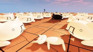 理不尽な罠に心折れかける鬼畜ゲー【しょぼんのアクション3D】