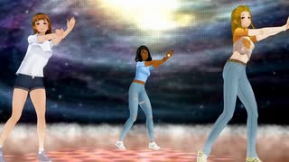 【COM3D2】AI生成(Grok3)ユニットで「Night Magic Fire ENG-in劇場」