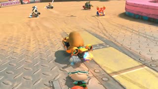 【#マリオカートワールド 】攻撃喰らって思わずキレるｗ【しゅたぽ日記 】