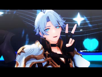 【崩スタMMD】ファイノン / テレパシ