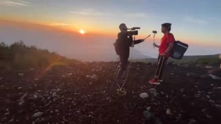 ぶーこ　富士山　ご来光　ＴＢＳインタビュー