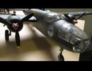 B-25 MITCHELL 1/63,5　 REVELL （1954年の金型です）& B-26 マローダー　1/72 REVELL