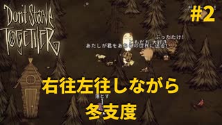 #2【ドンスタ】右往左往しながら冬支度を整える【Don't Starve Together】