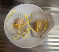 ホタテ　バター　醤油　ニンニク　フライパン　焼き
