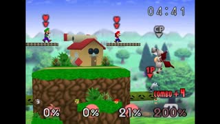 [TAS] N64 Smash Remix クラッシュ Remix Mode(Very Hard)