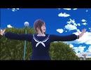 【MMD】風に吹かれて行こう/海のおくりもの　デッドオアアライブ みさき/ルナ DEAD OR ALIVE DOA Misaki/Luna