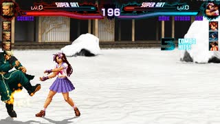 【MUGEN】ゲーニッツチームvs KOF女性チーム