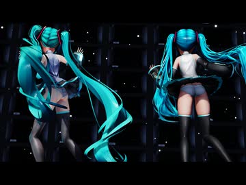 【ＭＭＤ】爽快奪回sunlight　げのげ式初音ミク・む～ぶ式初音ミクV23　【Ray-MMD1.52　ぱんつ注意】