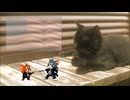黒猫とネコとネズミ