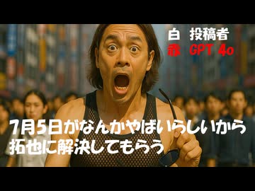 7月5日がなんかやばいらしいから拓也に解決してもらう