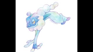 【透明水彩】ゲコガシラ描いてみた