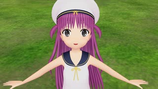 【MMD】サマポケのうみちゃんにラジオ体操第2してもらった