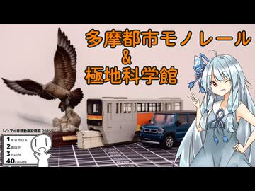 【シンプル車載動画投稿祭】多摩都市モノレール&南極・北極科学館
