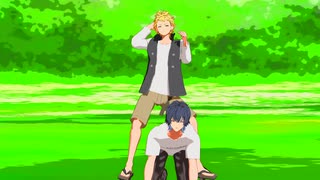 【MMDWW】狼天狗できょうもハレバレ