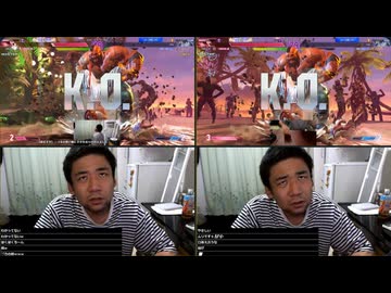 #七原くん 20250705-06「深夜のゲム原くん　スト６　スパーリング＆ランクマ」米無HD(生主にかわよとリプ⇒即消しも拡散,七原を回し隊リベンジもまた回され号泣 #台パン,年下リスナーコーチ他)