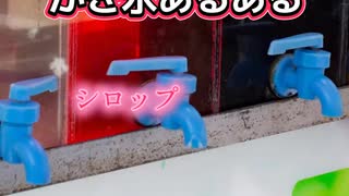 かき氷あるある