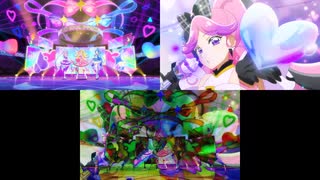 キミとアイドルプリキュア♪２１話・２２話比較