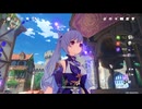 原神　雷電将軍＆刻晴＆ナヒーダでデイリー任務#５０７。地脈の花