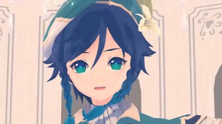 【原神MMD】ヒアソビ【推し】