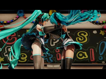 【ＭＭＤ】Lap Tap Love　げのげ式初音ミク　む～ぶ式初音ミクV23.02【Ray-MMD1.52　ぱんつ注意】