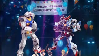 ガンダムGQuuuuuuX エンディングをHGで再現してみた