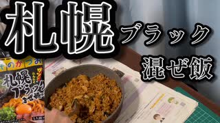 第21節約時短ごはん‼︎混ぜ飯こそ最強!!ブラックの味を求めin札幌★☆2025年詐欺被害で残金0円スタートの期間工人間