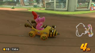 マリオカートワールドへたれプレイ 150cc バナナカップ
