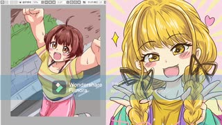 【学マス】お絵描き配信の動画【ことね・佑芽】