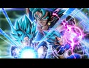 【ドッカンバトル】怒涛の未来最終決戦 超サイヤ人ゴッドSS孫悟空+超サイヤ人ゴッドSSベジータ【LR】バトルモーション