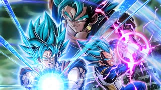 【ドッカンバトル】怒涛の未来最終決戦 超サイヤ人ゴッドSS孫悟空+超サイヤ人ゴッドSSベジータ【LR】バトルモーション