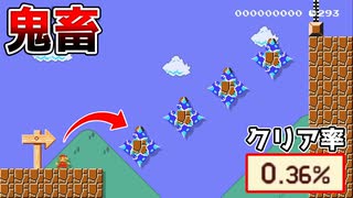 不可能に見えるけどやれば意外とできるw【マリオメーカー2】