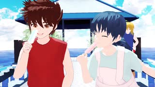 【聖闘士星矢MMD】星矢と美穂ちゃんに「エスパーエスパー」を踊ってもらいました